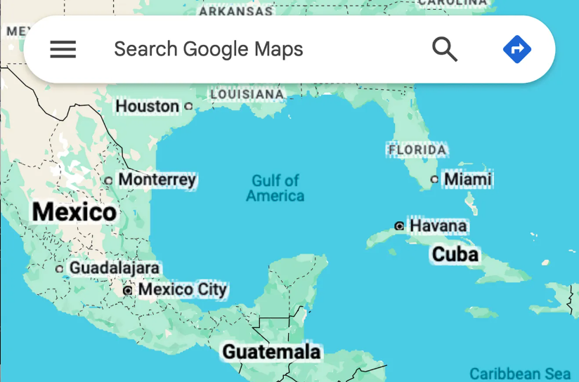 Mexico awaits response from Google on dispute over Gulf of Mexico name