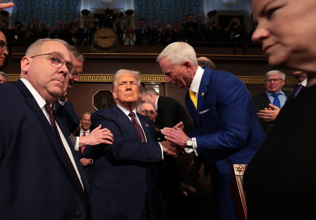 President Trump’s address to joint session of Congress: PHOTOS