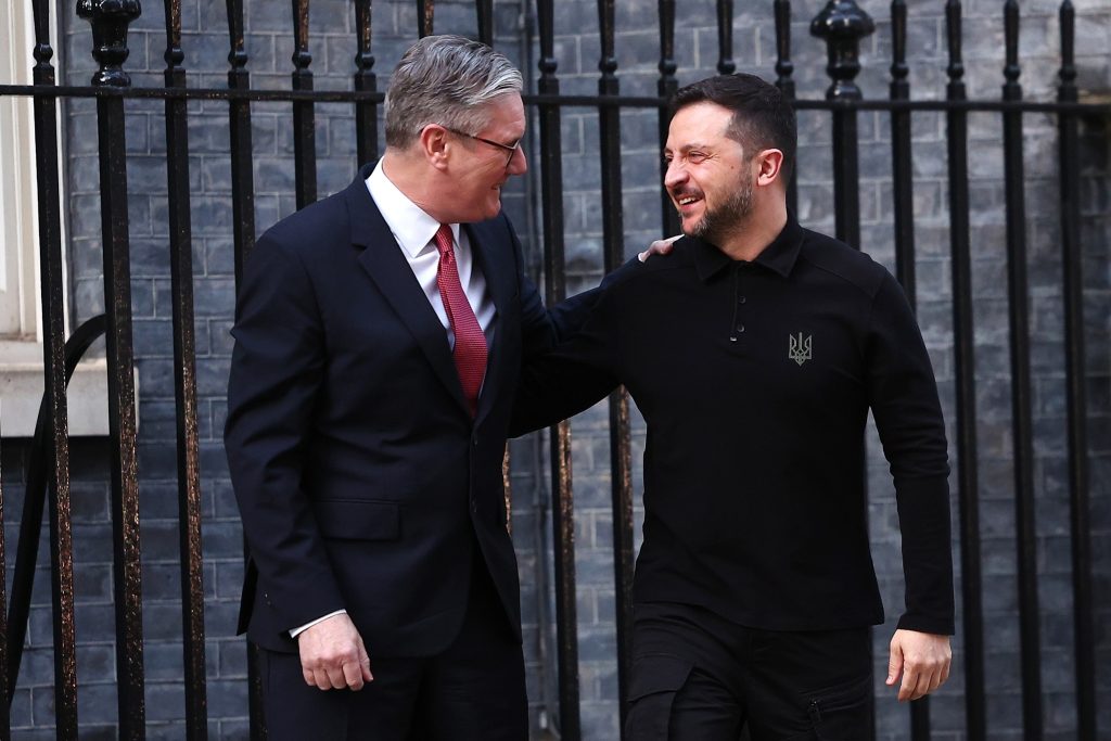 Zelenskyy receives warm welcome from British PM, a day after White House blowup